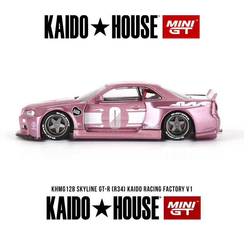 KAIDO HOUSE DGK ニッサン スカイライン GT-R R34 V1 Kaido House x MINI GT 1:64 Skyline GT-R (R34)SHINJUKU V1