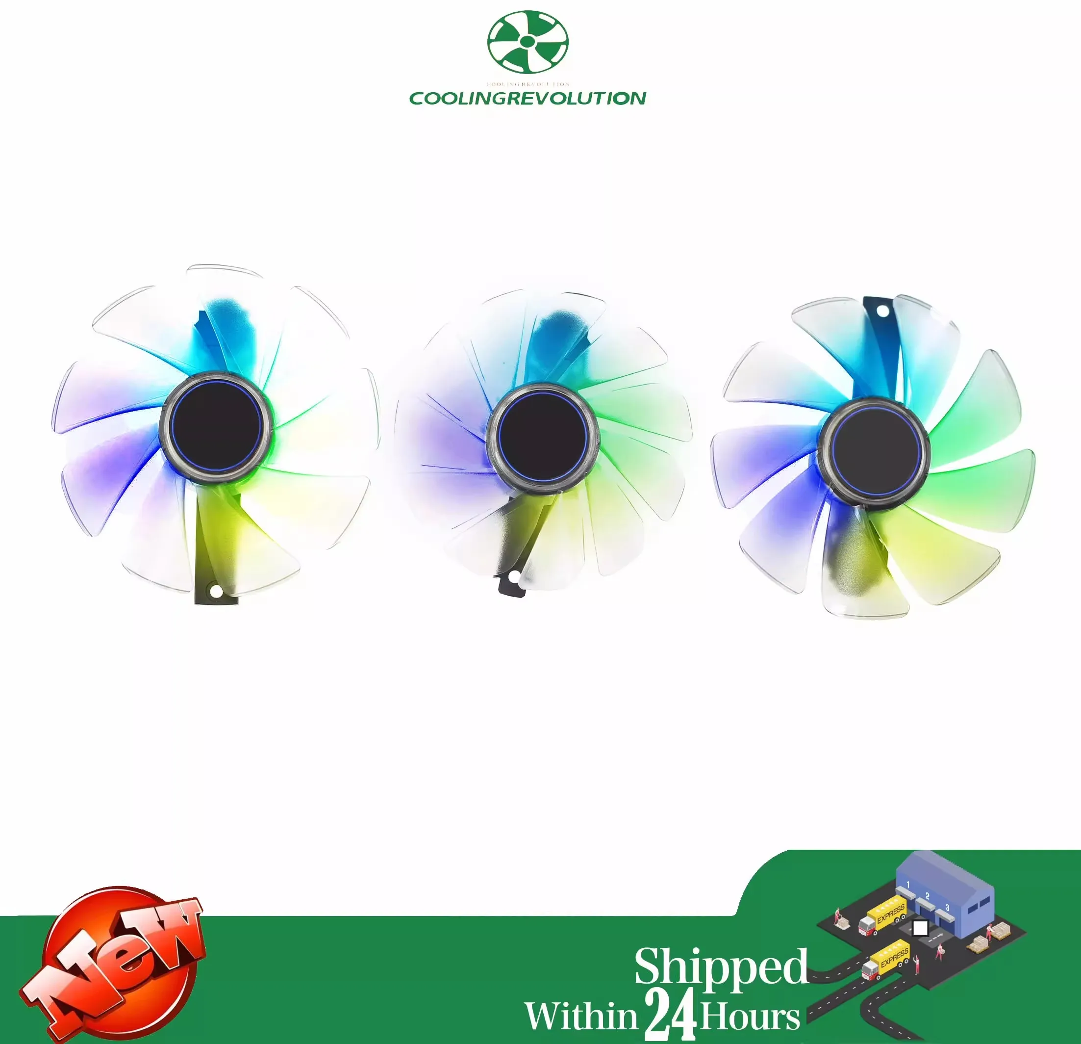 CF1015H12D CF9010H12D RX5700 ARGB Graphics card fan for Sapphire