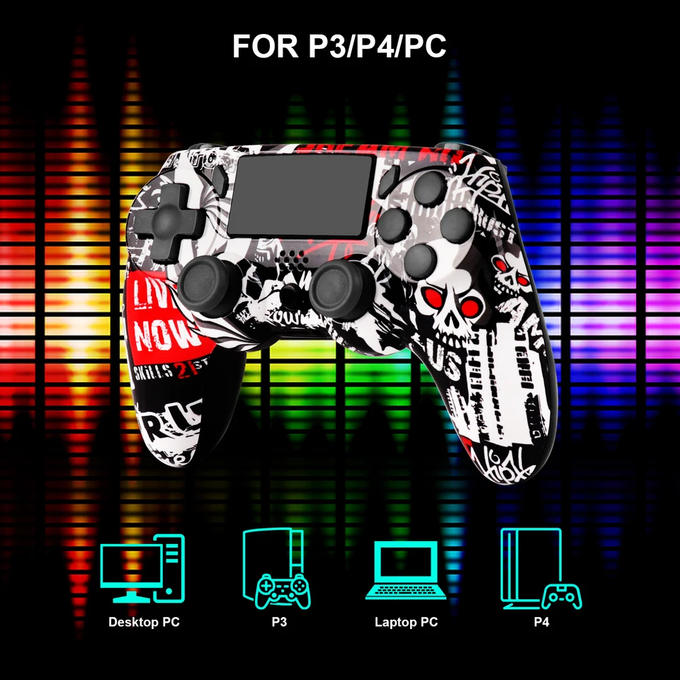 GAMINJA P47 Bluetooth Controller Dual Vibration Wireless Gamepad