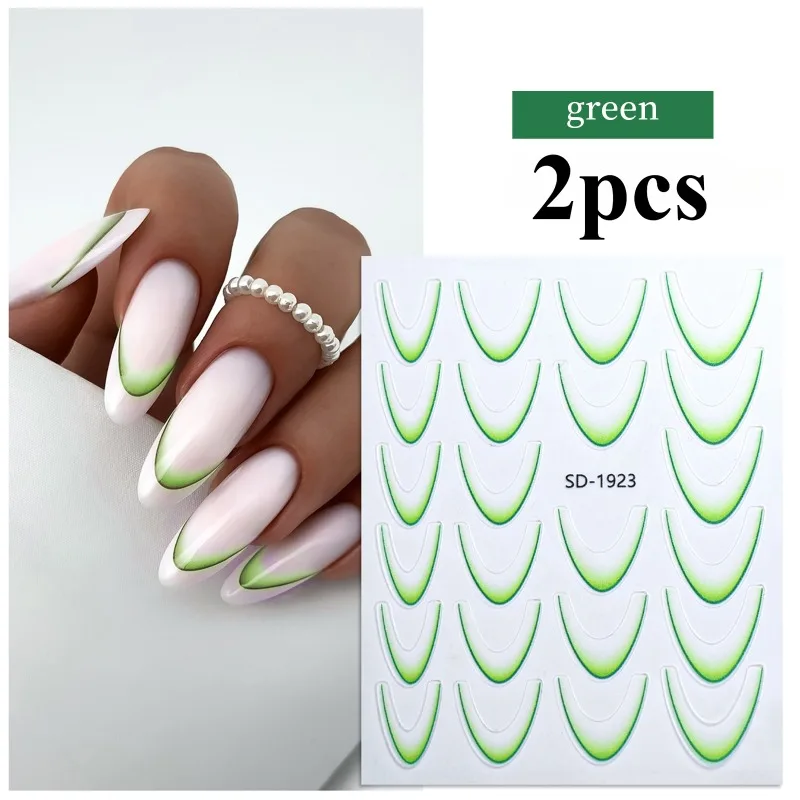 2pcs green