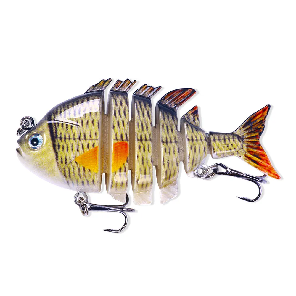 Sinking Wobblers Fishing Lures 8cm-15g 6 Multi Jointed Swimbait Hard Artificial Bait Pike Bass Fishing Lure Crankbait