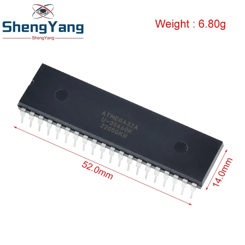 1/2/5PCS ATMEGA32A-PU ATMEL ATMEGA32A ATMEGA32 TZT Programmierbarer Flash-Speicher auf Lager – Detail 1
