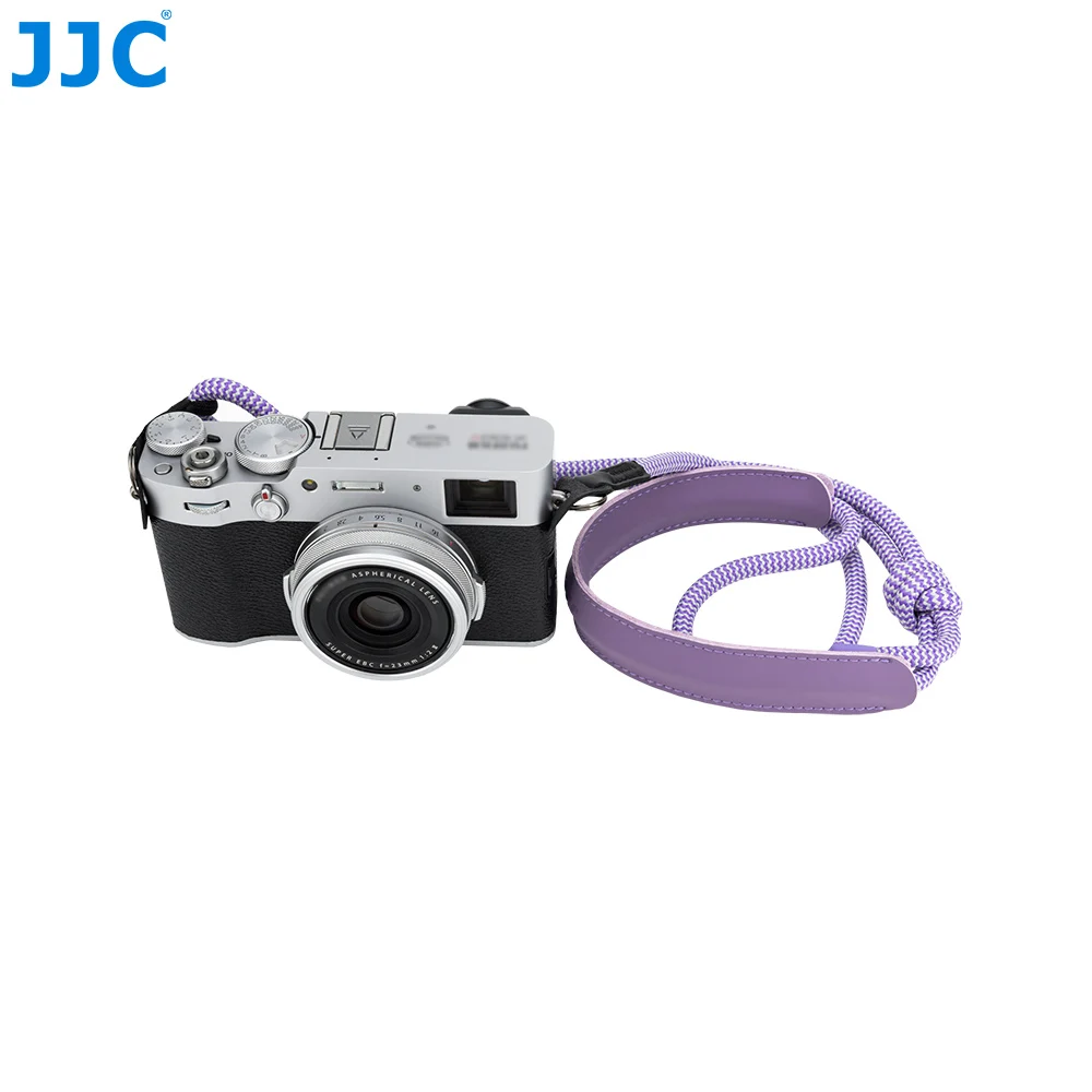 JJC Rundes Seil, stilvoller Umhängegurt für Leica D-lux8, längenverstellbarer Kamera-Schultergurt für Fujifilm X Half X100VI X-E5 – Detail 17
