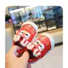 Baby's New Year Shoes with Velvet and Spring Chinese style Baby Trendy Red 1-3 Year Old Soft Soled Anti slip Sneakers 6