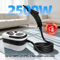 Nettoyeur vapeur portatif multifonction 2500W, outil de nettoyage à la vapeur haute température pour le nettoyage en profondeur de la cuisine 1