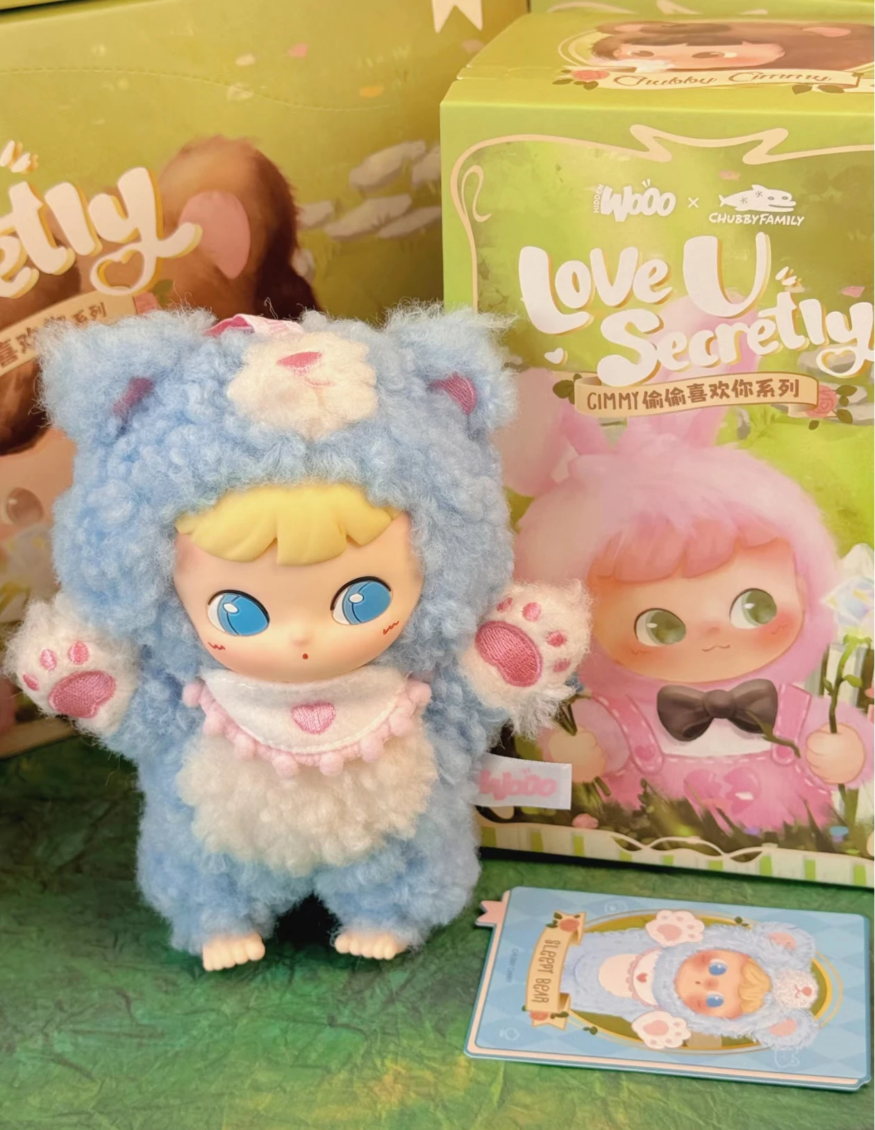 Chubby Cimmy Love U Secretly Blind Box Plush Mystery Box Pendant
