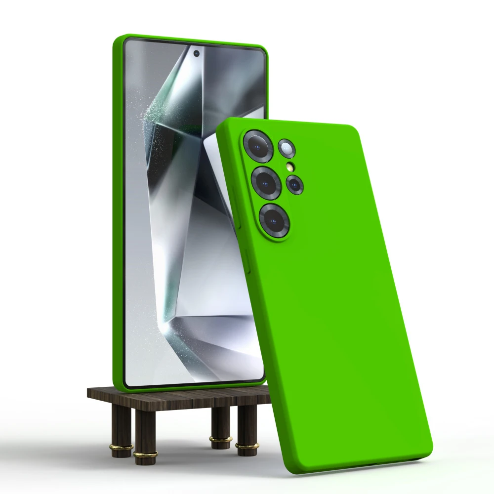 Soft Liquid Silicone Ultra-Thin Shockproof Phone Back Cover