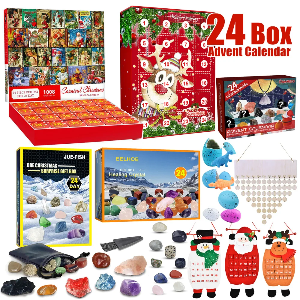 ChristmasOreAdventCalendar2023NewYear24DaysHolidayCountdown