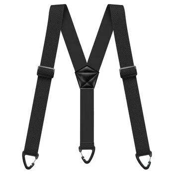 Hidden Suspenders for Men Heavy Duty Work Under Y Back Suspender Clothes 1.5 Inches with 3 Snap Loop 1