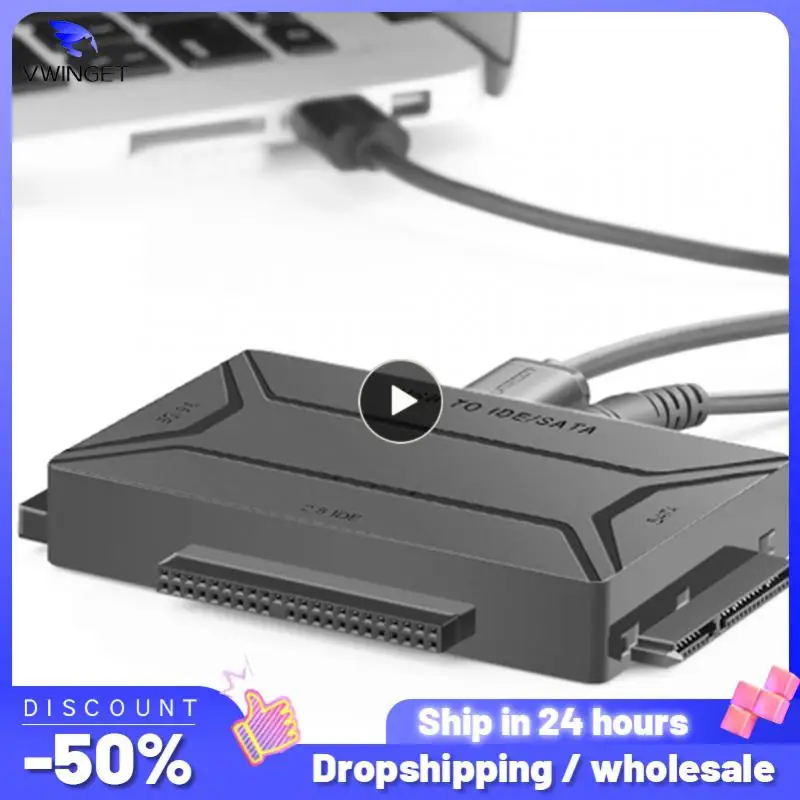 

Переходник с 3,0 на SATA IDE для жесткого диска 3,5 дюйма HDD/SSD DVD ROM -RW 3 в 1 IDE SATA адаптер