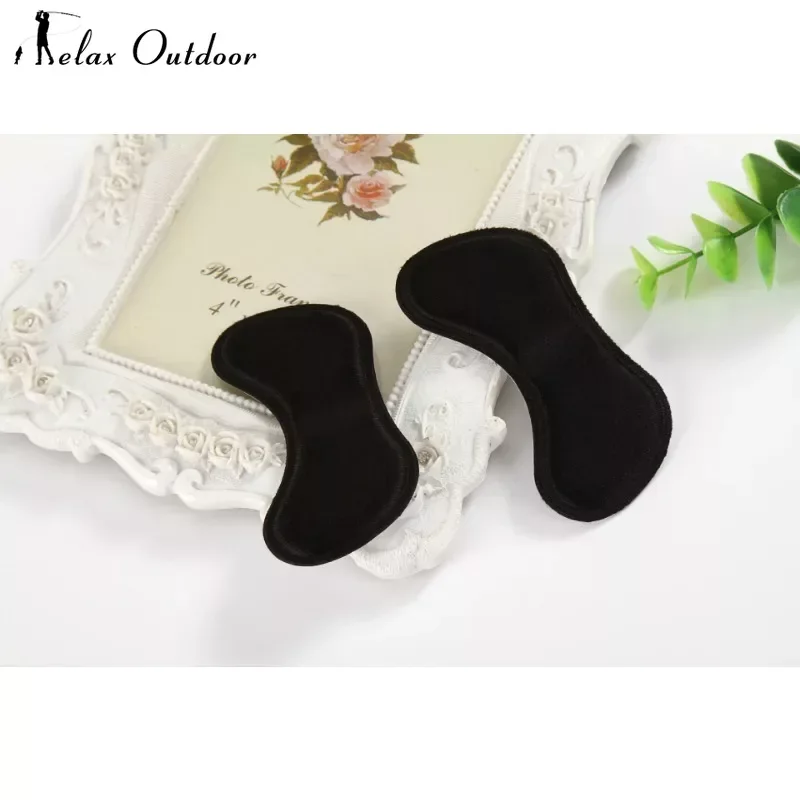 2 Pc Insoles Patch Heel Pads for Sport Shoes Adjustable Size Antiwear Feet Pad Cushion Insert Insole Heel Protector Back Sticker