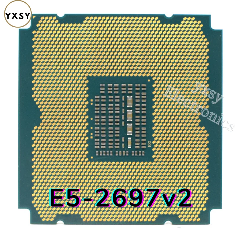 Xeon e5 2697 v2プロセッサ、12コア、lga 2011 cpu、sr19h、c2