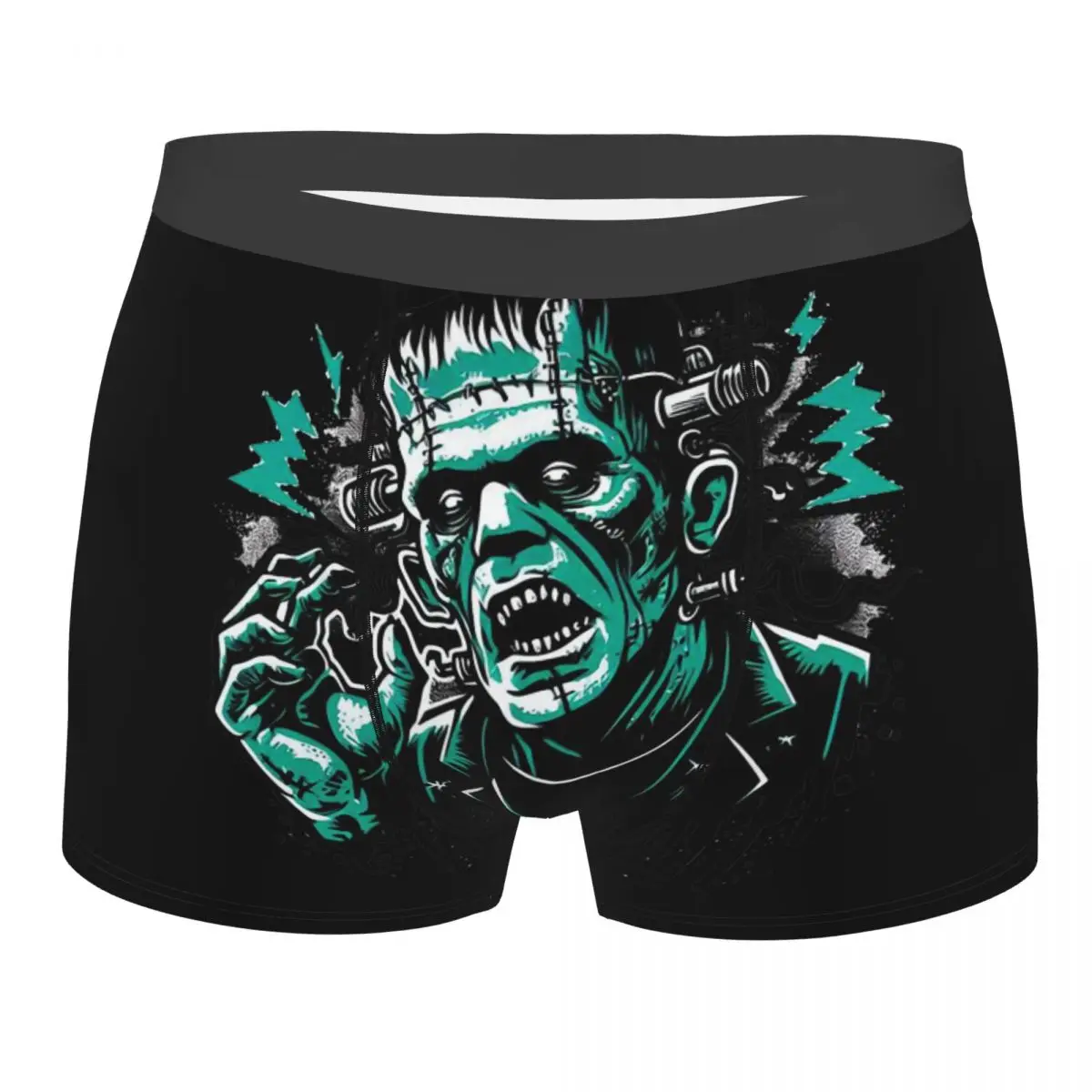 Monster Frankenstein Men Underwear, Highly Breathable printing High Quality Gift Idea frankenstein in baghdad