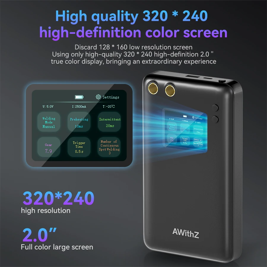 Portable Spot Welding Machine Adjustable USB Battery Spot Welder Handheld Cell Nickel Plate Spot Welding Machine Repair Tools 6