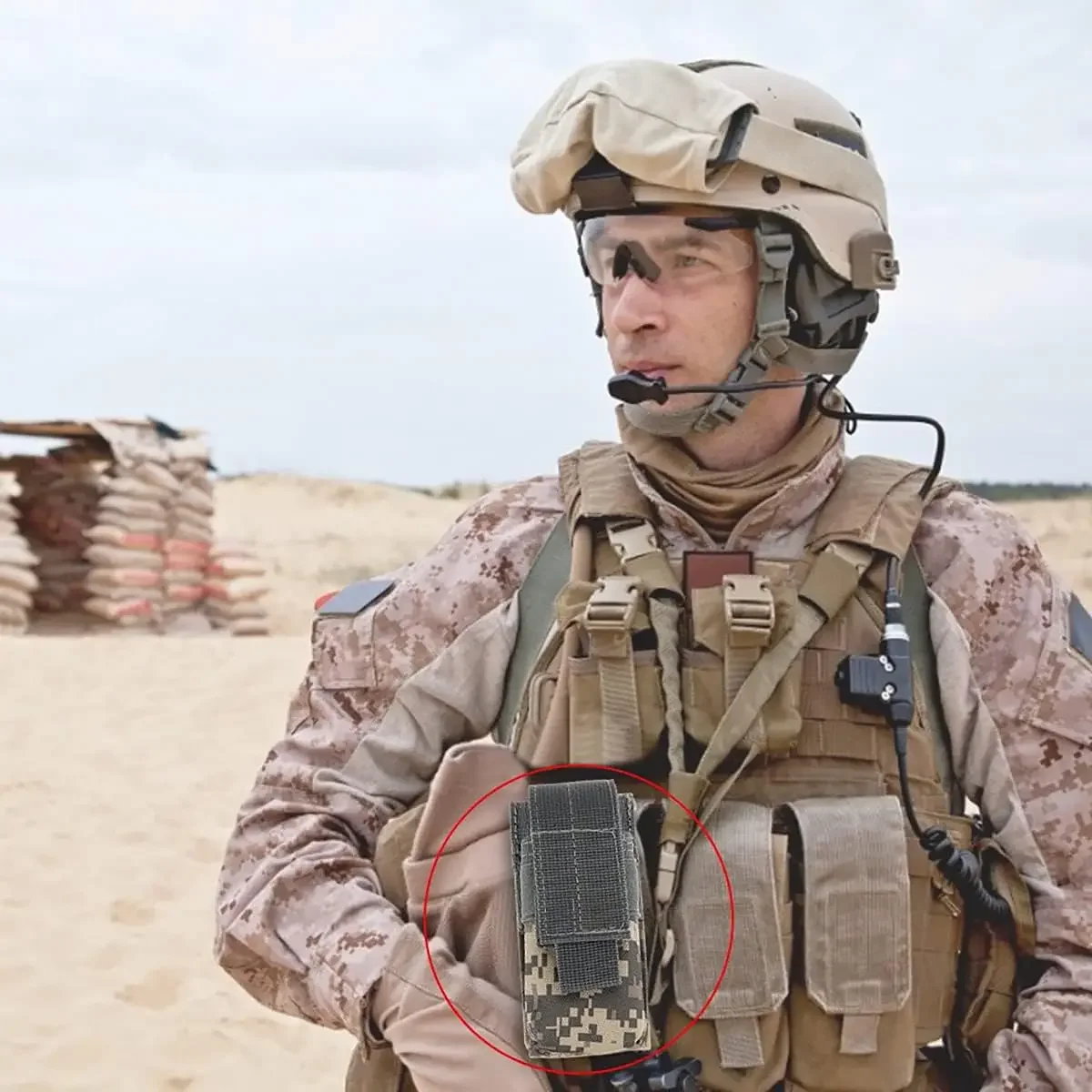 Nylon Tactical Molle Pouch for Hunting and Outdoor