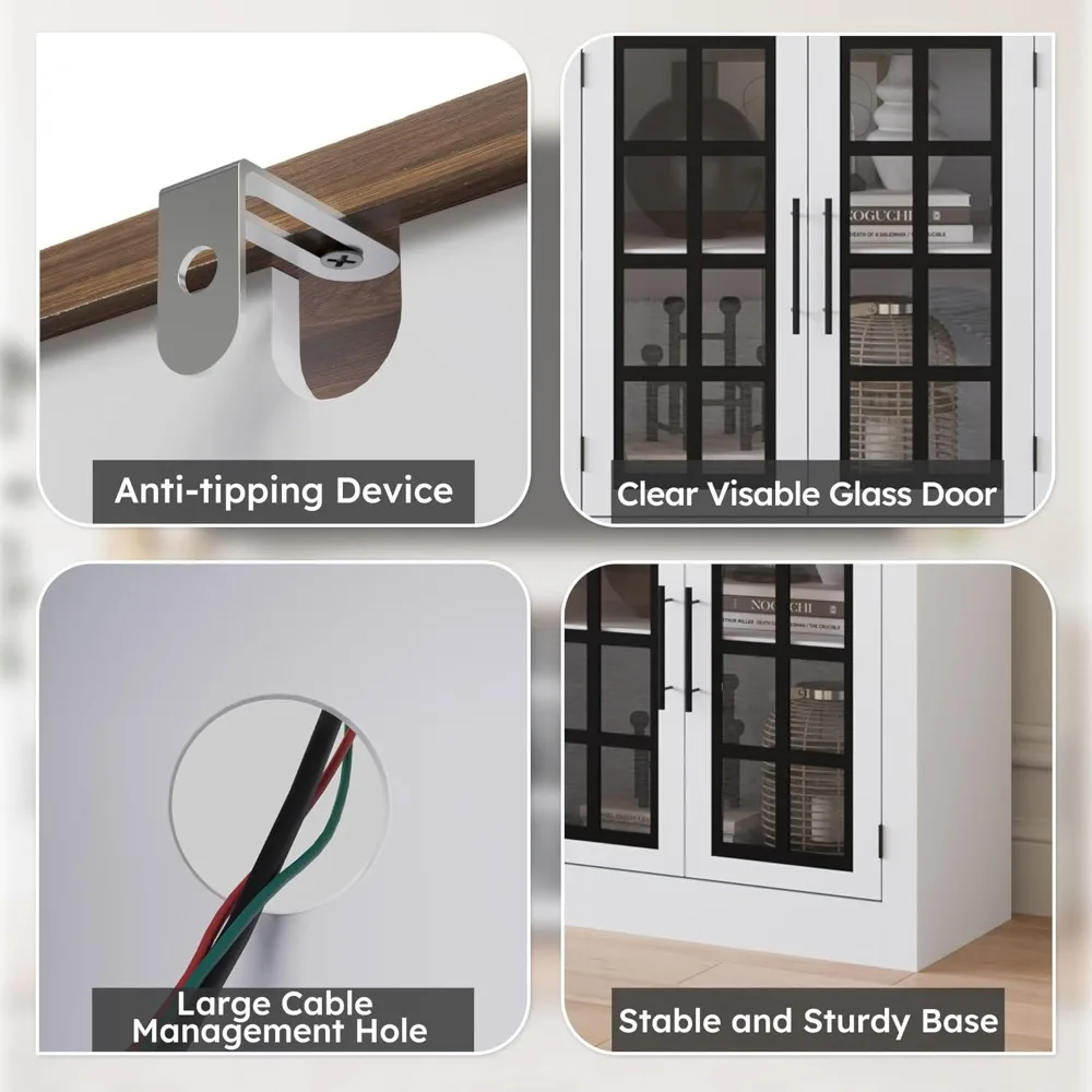 Farmhouse TV Stand 100" 4