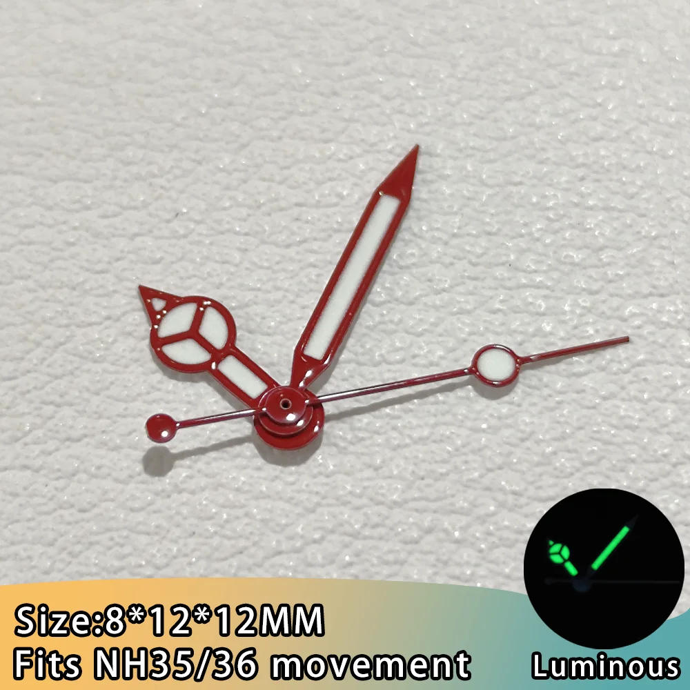 Green Luminous Watch Hands - Premium Accessories for Automatic Movement Watches