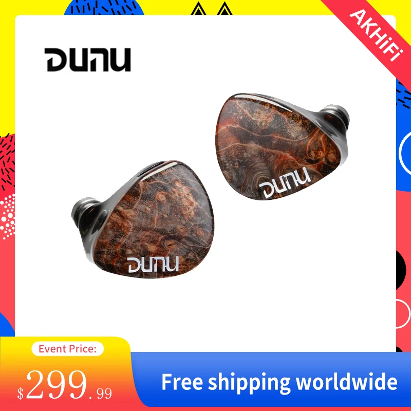 

Гибридные Внутриканальные наушники DUNU x Gizaudio DaVinci 2DD + 4BA с кабелем 3,5 мм + 4,4 мм