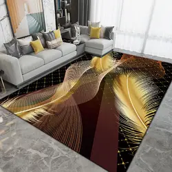 Luxury 3D Rugs and Carpets for Living Room 200x300 Decoration Home Carpet for Bedroom Decor Modern Large Area Big Size Floor Mat
