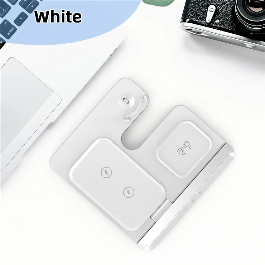 ตัวเลือกสินค้า แท่นชาร์จไร้สายพับได้ 3 in 1 สำหรับ Samsung