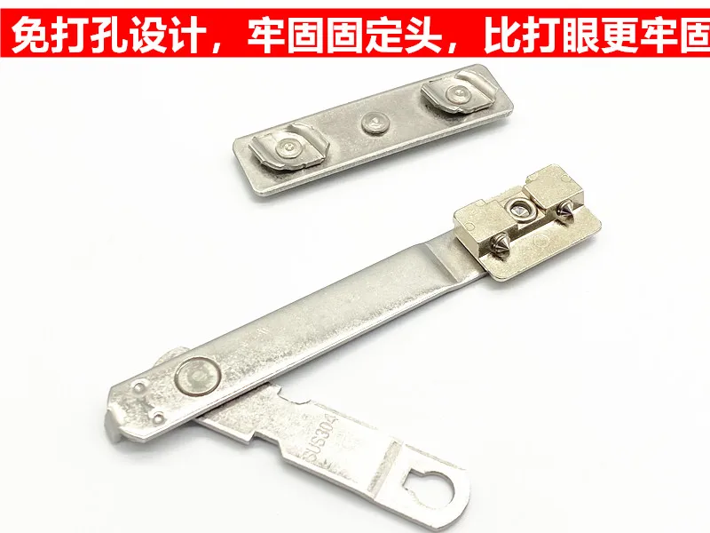 Alumínio Window Limit Stop Safety Lock, Non-Drilling,