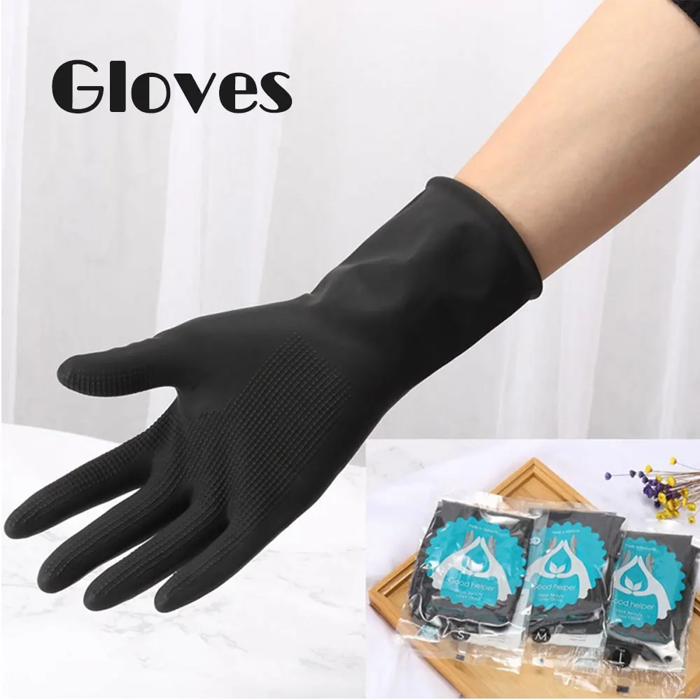 Hairdressing Heat Resistant Gloves Hair Straightener Perm Gloves Salon DIY Hair Styling Tools Anti-skid Hair Dying Gloves