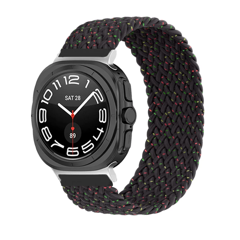 Braided Nylon Solo Loop Watch Strap - Ultra 47mm Band Accessory