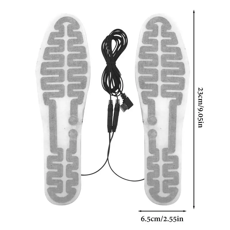 winter Outdoor Sports Heating insoles sheet Film 5V USB Heated Insole Foot Warmer Electric Heating Foot Warmer Heated