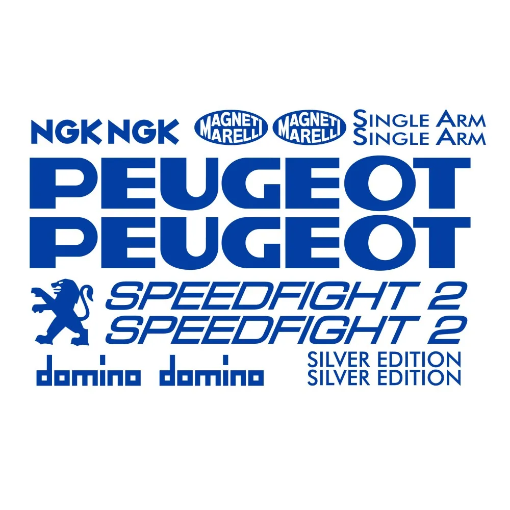 Kit Adesivo Compatibile Per Moto Scooter Peugeot Speedfight 2