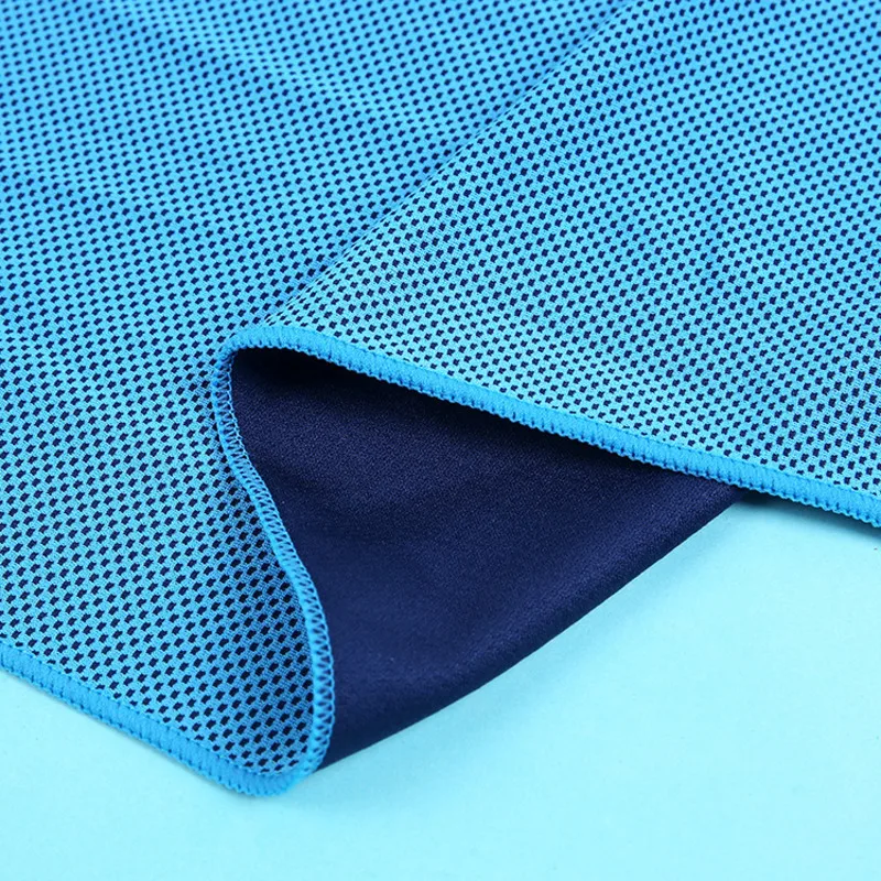 Colors Men and Women Gym Club Yoga Sports Cold Washcloth Running Football Basketball Cooling Ice Beach Towel Lovers Gift Toallas sports towel