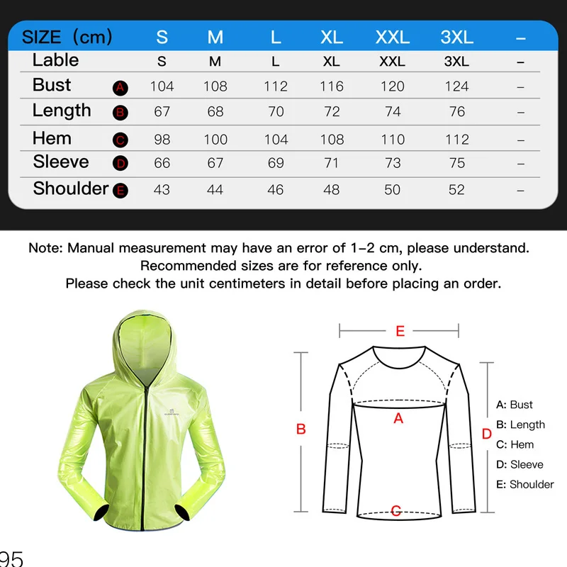 QUESHARK Women Men Waterproof Cycling Jacket Sets Riding Rain Coat MTB Bicycle Road Bike Rainwear Against Heavy Rain