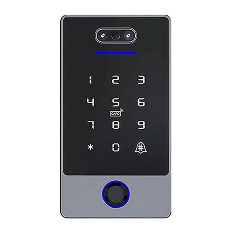 

FULL-Ttlock Face Recognition Access Control Keypad Standalone Waterproof Fingerprint Access Controller For Door Lock