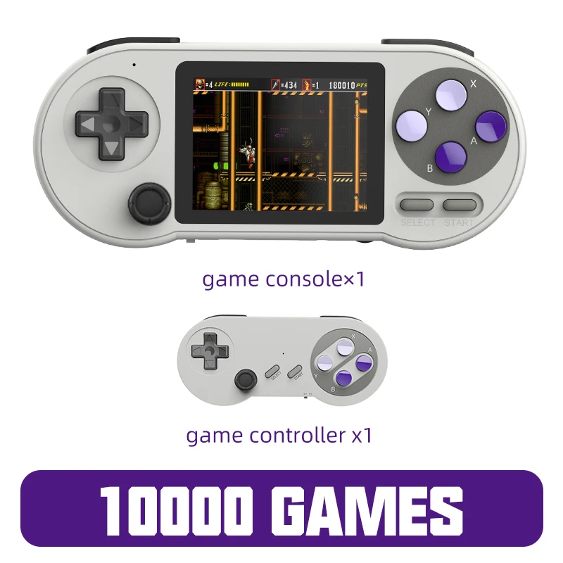 ポータブルゲーム機セット＋ソフト 6-12歳向け ポータブルゲーム機 216種の16ビット知育ゲーム内蔵