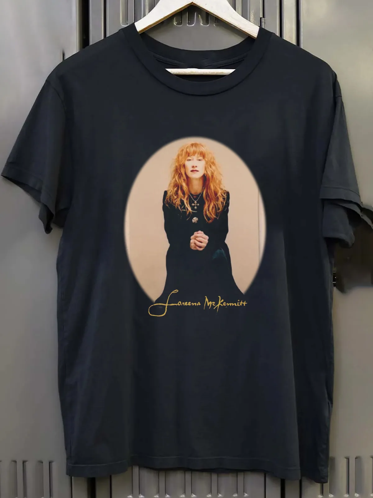 Rare Loreena Mckennitt Regalo Per Fan Black All Size Shirt Fa1727 Maniche Lunghe