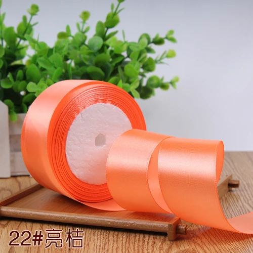 Satin Ribbon Collection for DIY Crafts and Gift Wrapping Accessories