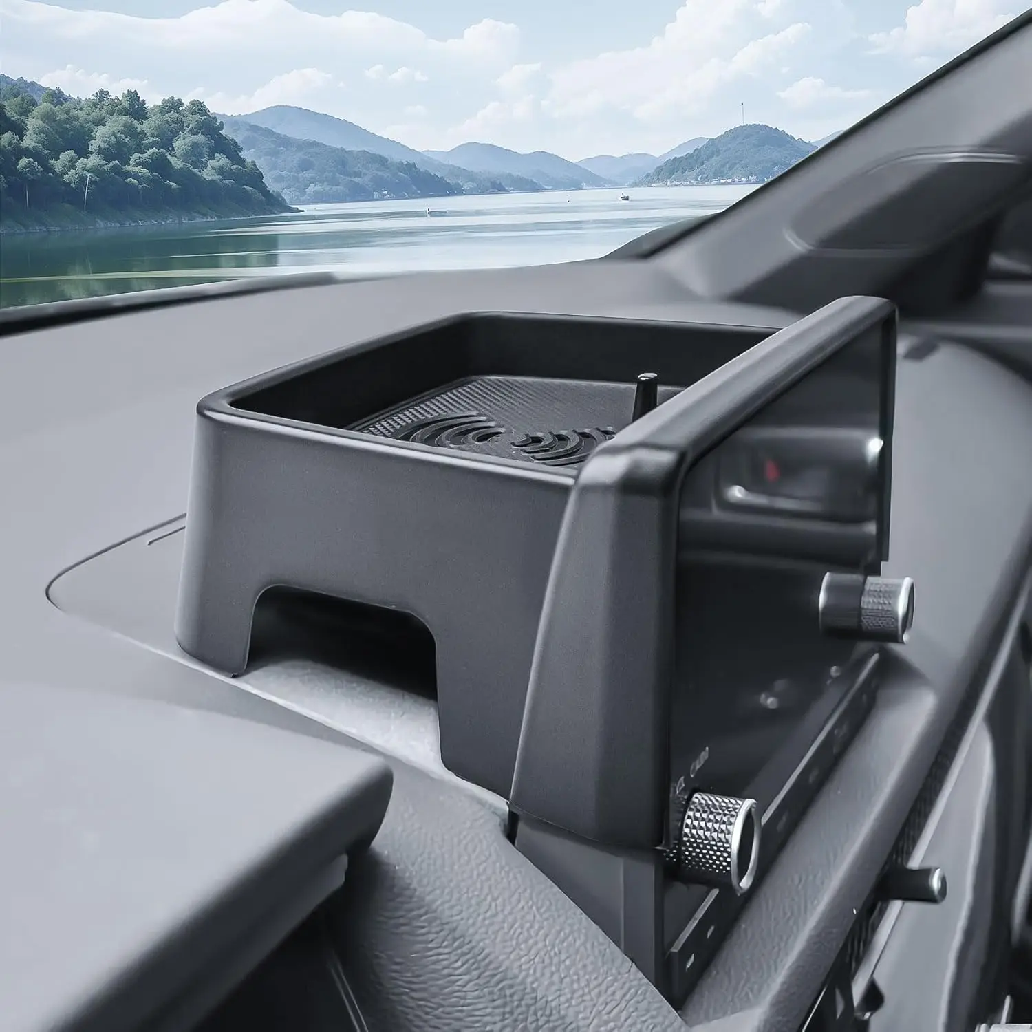 혼다 시빅 2022-2025용 대시보드 수납 정리함, 액세서리, 스크린 오디오 멀티미디어, 인테리어 센터 콘솔, 대시보드 장착형