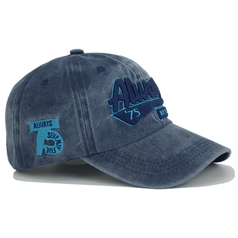 Outdoor Sports Cotton Baseball Cap for Women Casual Retro Embroidery Mens Hip Hop Rebound Cap Snapback Hat baseball cap