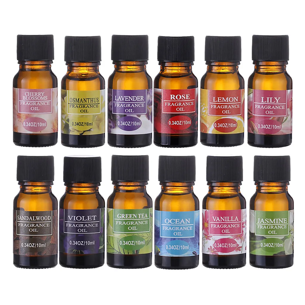 

10ml-Peppermint Lavender Essential Oil Natural Plant Massaging Aroma Oils Aromatherapy Diffusers Relieve Stress Fatigue