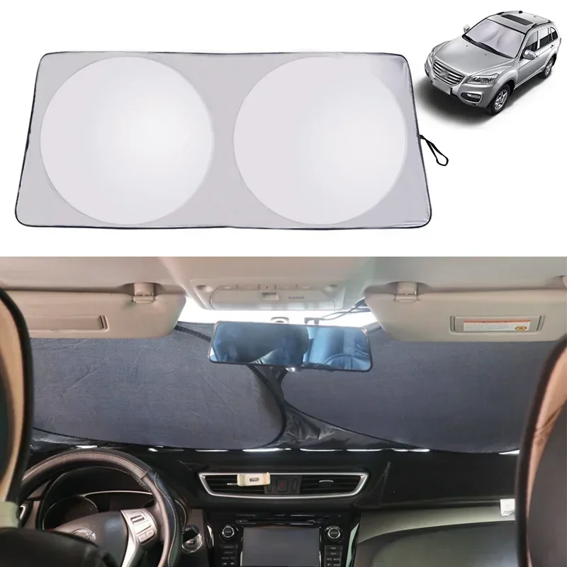 150*80cm Car Windshield Cover Sunshade UV Protection Shield Car Styling Folding Window Sun Shade Windshield Block Cover