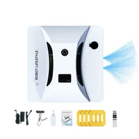 Window Robot With Water Spray High Suction Electric Glass Cleaning Wiper Anti-falling Remote Control Robotic Vacuum Cleaner 1