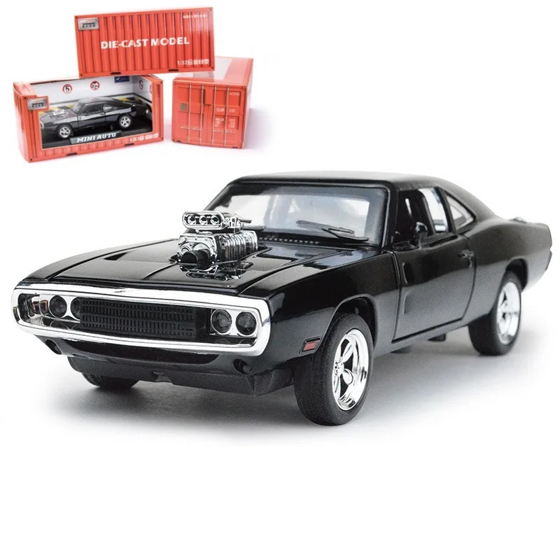 1970 Diecast Charger Car Model Toy