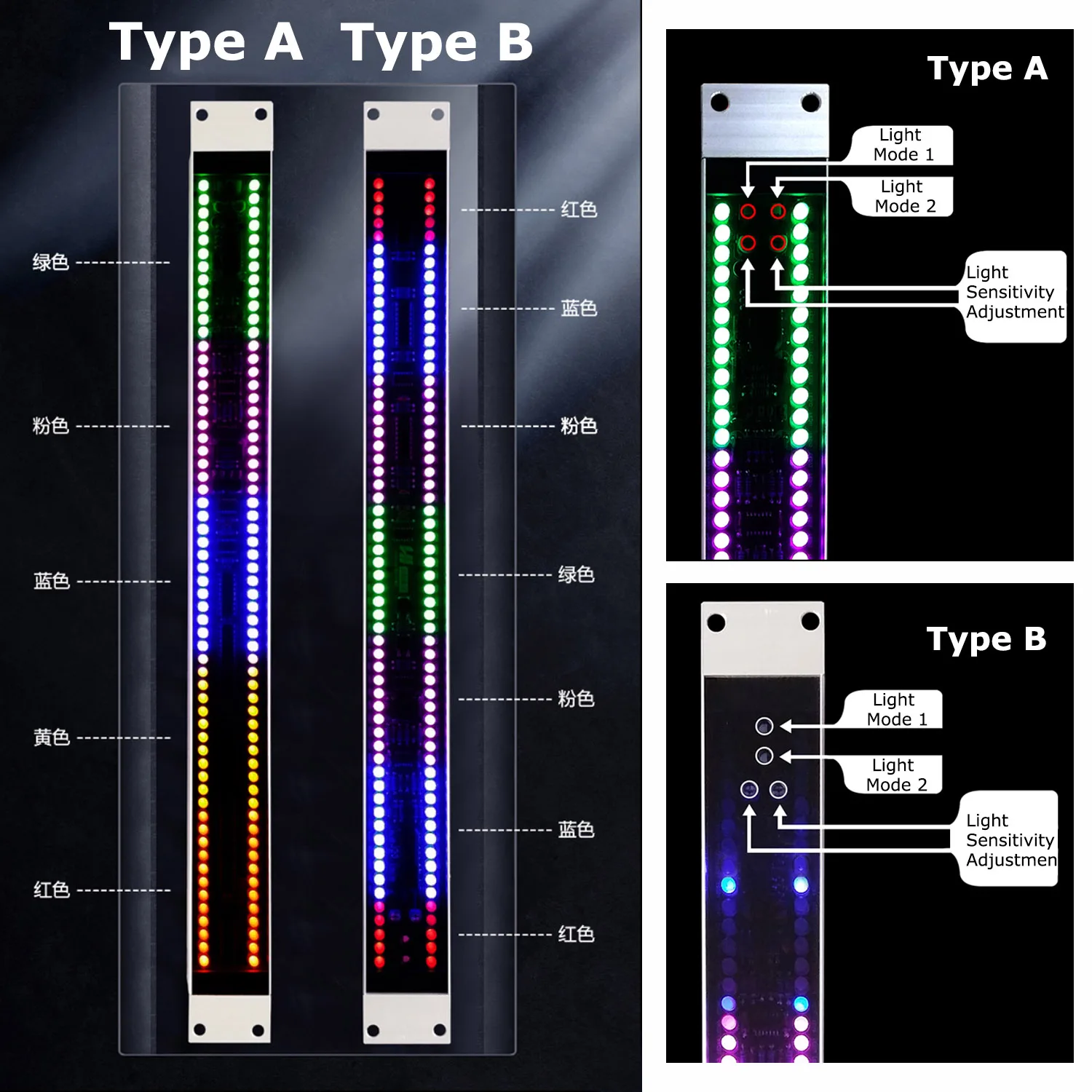 ZYWUOY Spectre De Musique Indicateur De Niveau Audio