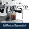 Machine with Cold Brew, Commercial-style Steam Wand for Latte, Cappuccino, Built-in Grinder, EC9555M 6