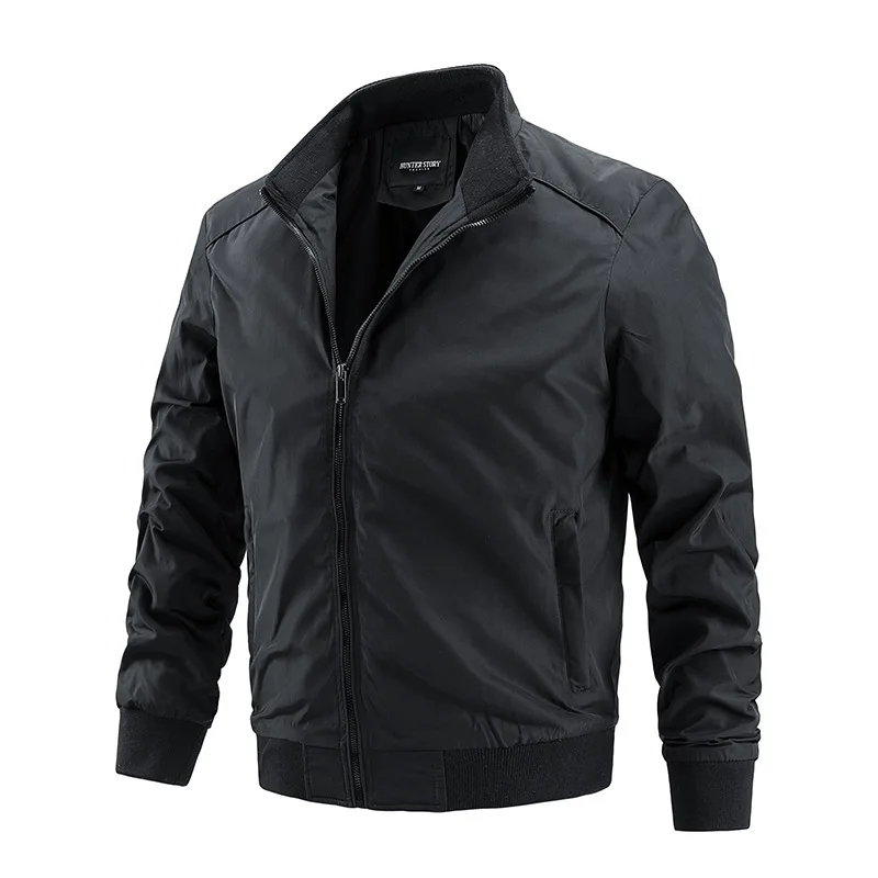 

Men's Thin Spring and Autumn Jacket Large Size Casual Windbreaker Korean Fashion and Comfortable Trend of Men's Clothing