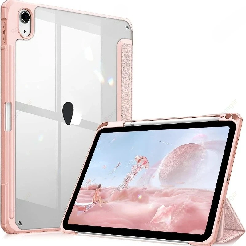 Premium iPad Case with Pencil Holder and Smart Protection