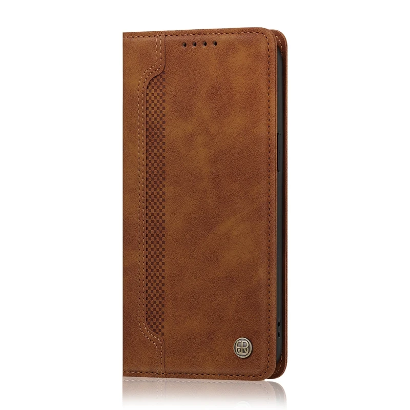 Luxury Magnetic Wallet Phone Case with Card Holder and Book Cover Design