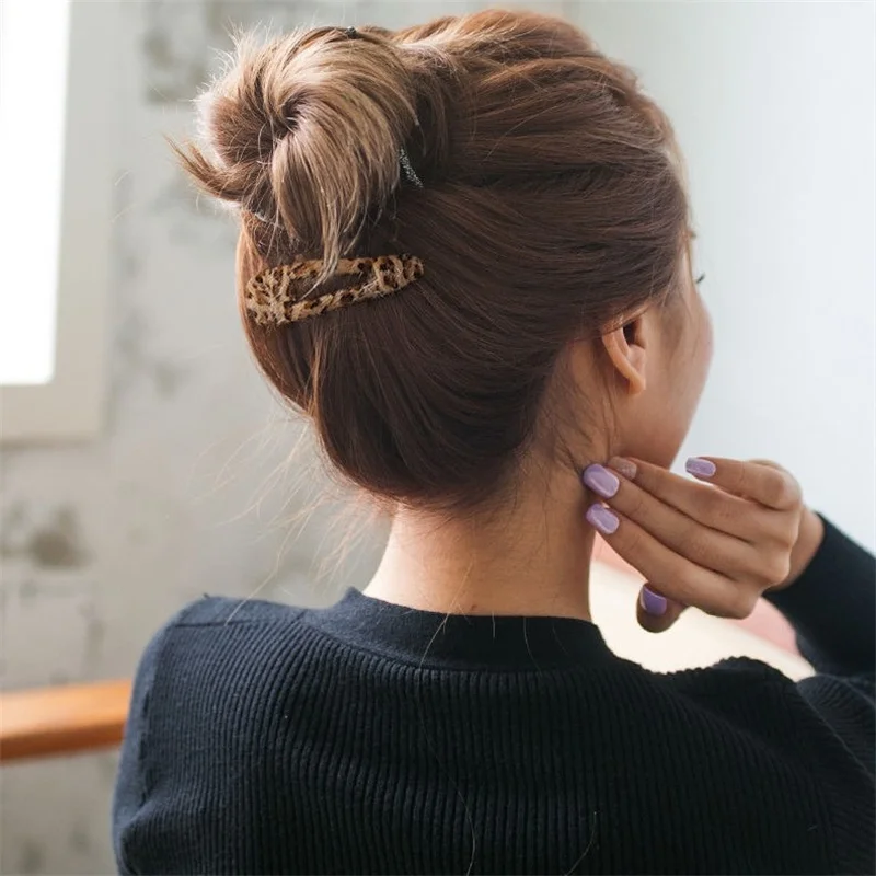 Рисунок 2 - Женские леопардовые зажимы для волос