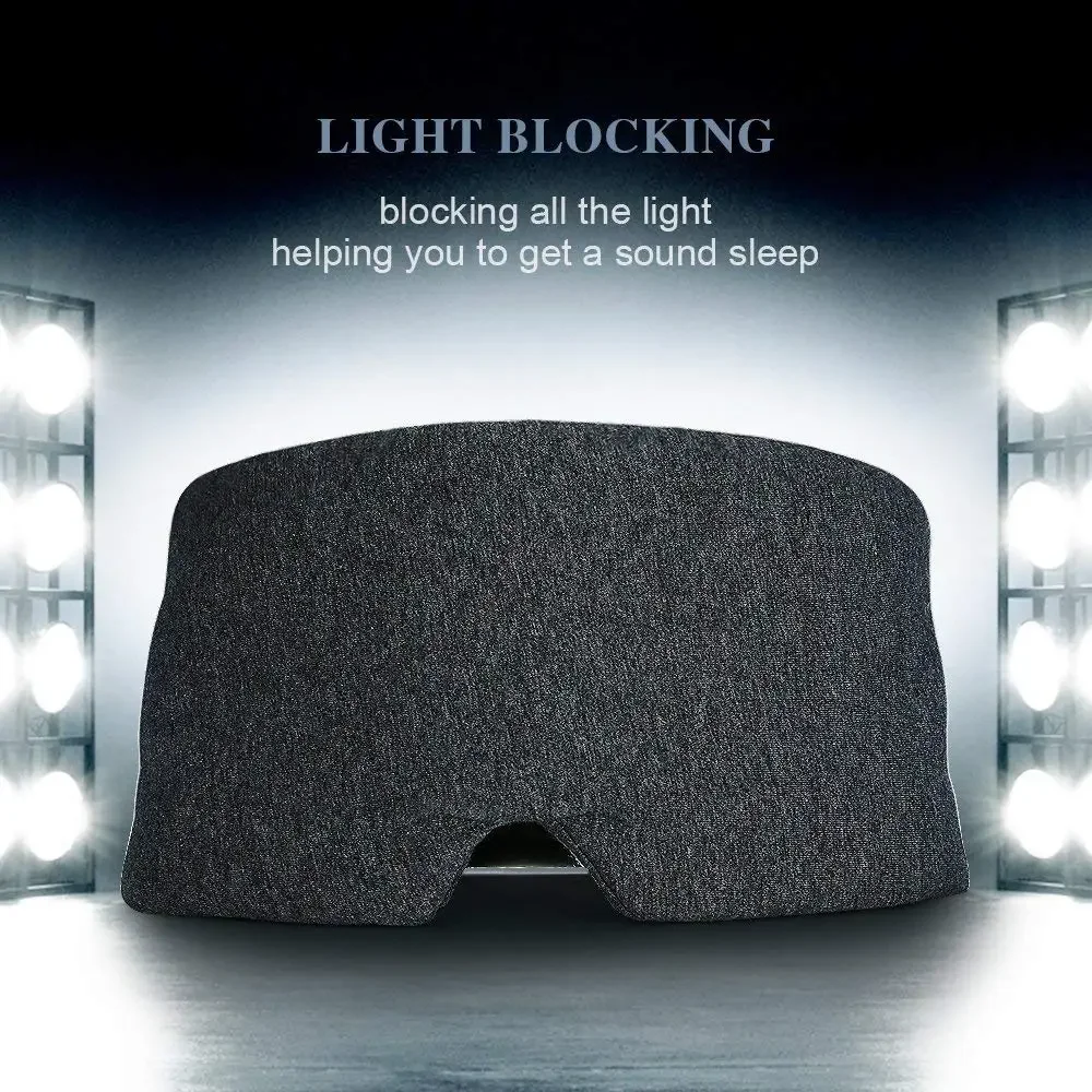 100% Handmade Cotton Sleep Mask Blackout Comfortable Breathable Eye Mask for Sleeping Adjustable Travel Eyepatch Sleeping Mask BEST SELLERS