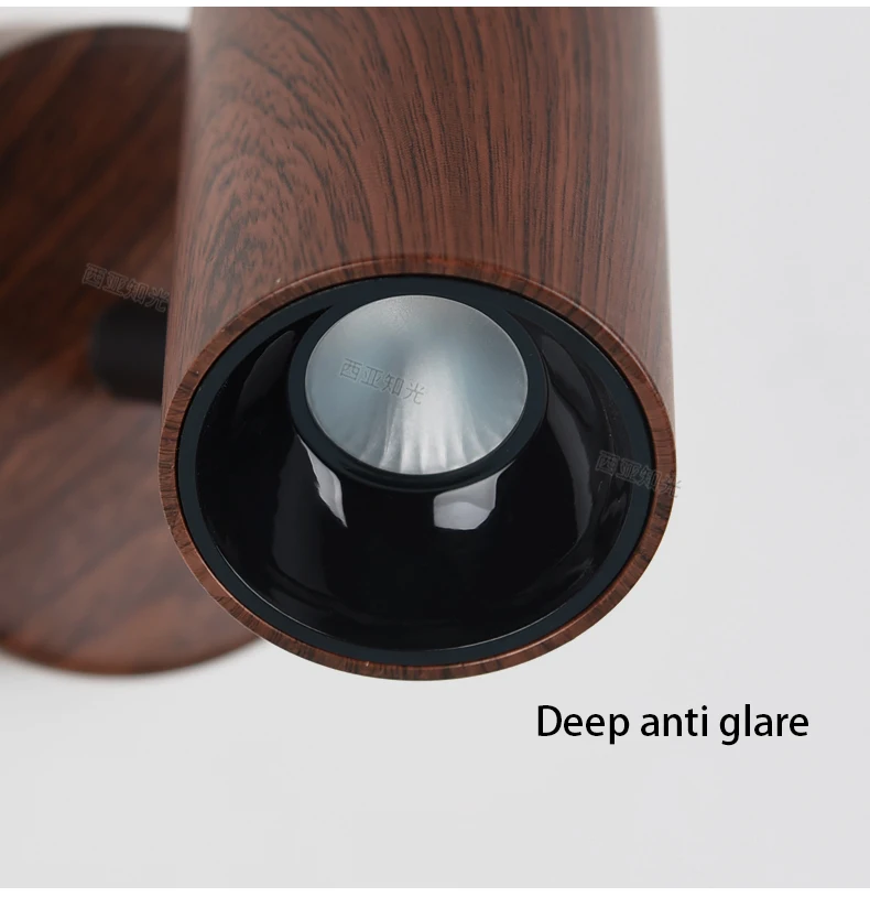 Led Spotlights Minimalist Walnut Wood Grain Wall Lamp Ceiling Spot Light S200a5a6eee294e29894f5f74fb2491aeX