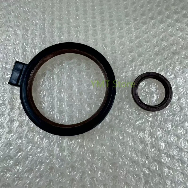 2PCS Crankshaft Front Rear Oil Seal For Chevrolet Cruze Sonic Trax Hideo Epica Buick Excelle Opel Astra Zafira 55555805 24447223